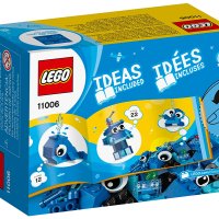 НОВИ! LEGO® Classic 11006 Творчески сини тухлички кит влакче робот, снимка 5 - Конструктори - 40663654