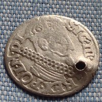 Сребърна монета 3 гроша 1622г. Сигизмунд трети Полша 28456, снимка 2 - Нумизматика и бонистика - 42900023