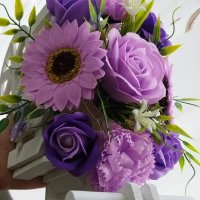 Колела със сапунени цветя , снимка 7 - Подаръци за жени - 40282902