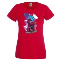 Дамска тениска Marvel Yondu Игра,Изненада,Подарък,Геймър,, снимка 4 - Тениски - 36786716
