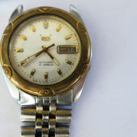 Рядък мъжки ретро часовник Seiko 5 Automatic 7009-6031, снимка 2 - Мъжки - 44695704