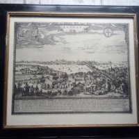 Репродукция на Лондон 1700г. , снимка 1 - Антикварни и старинни предмети - 35530996