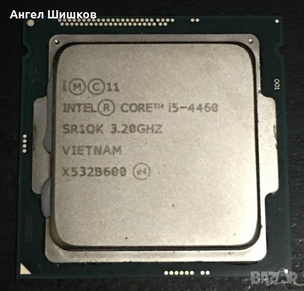 Intel Core i5-4460 SR1QK 3200MHz 3400MHz(turbo) L2=2MB L3=6MB 84Watt Socket 1150, снимка 1