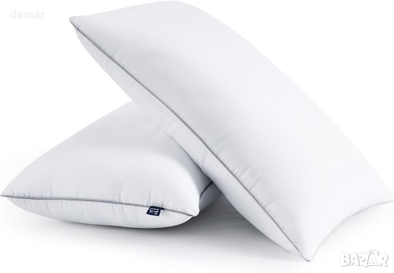 BedStory Pillows 2 бр. хипоалергенни луксозни възглавници за легло (42X70 CM), снимка 1