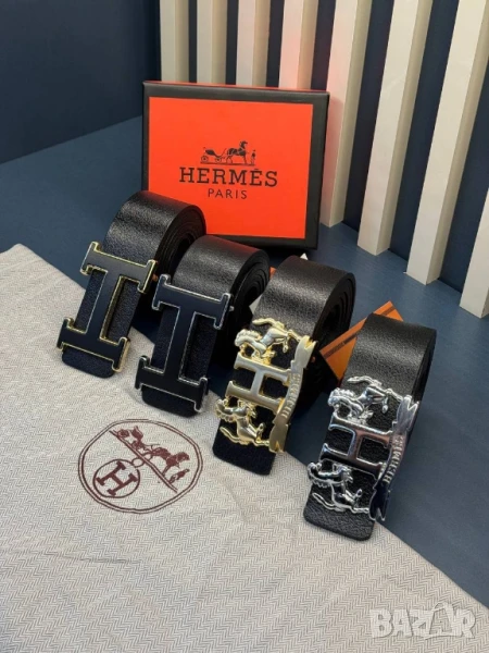 колани от естествена кожа в кутия prada hermes , снимка 1