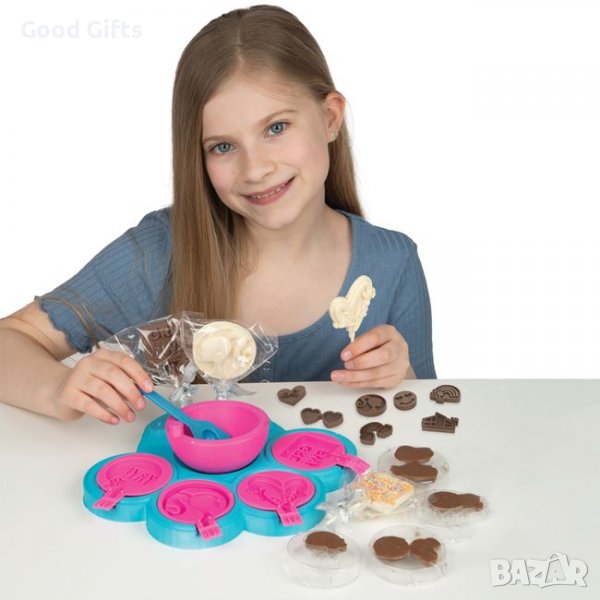 Машина за изработка на шоколадови бонбони и близалки БАРБИ, снимка 1