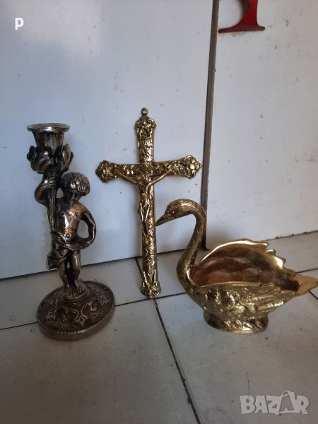 Кръст и лебед, снимка 1