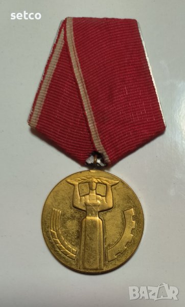 Юбилеен Медал 25 години Народна Власт, снимка 1