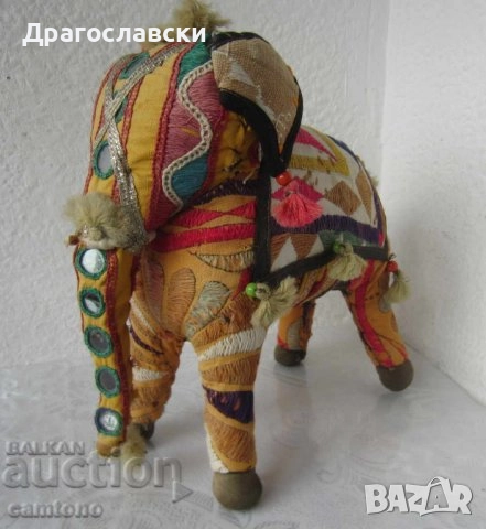Слонове от дърво, плат и др. декорация, слон фигура играчка слонче животно, снимка 1
