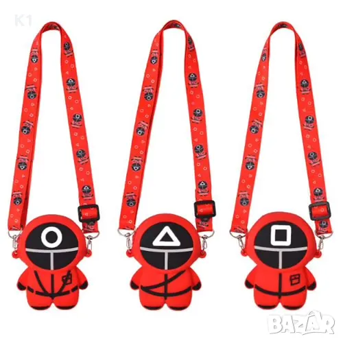 Чанта Squid Game/Игра на калмари Pop it чанта, снимка 1