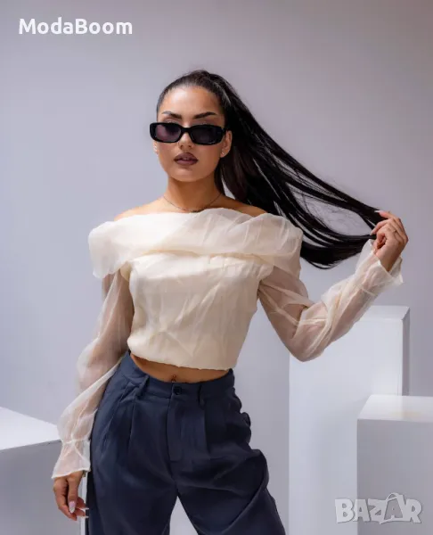 Стилна дамска блуза, снимка 1