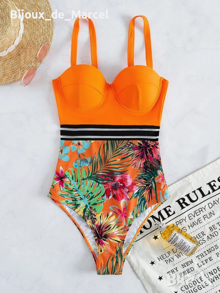 Бански Sulla Orange - S M L XL размери, снимка 1