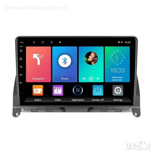 MERCEDES BENZ C-CLASS W204 НАВИГАЦИЯ 9", снимка 1