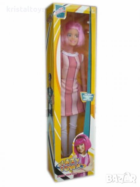 Лейзи таун Lazy town, кукла Стефани от Мързел град, снимка 1