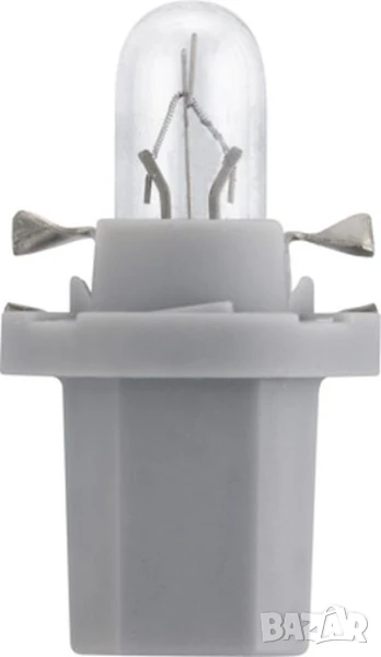 Крушка PHILIPS 24V 1.2W BAX8,5D/2 GREY №13598CP, снимка 1