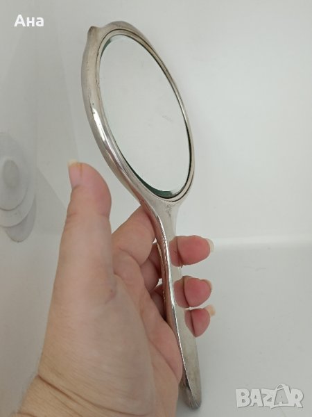 Красиво кристално сребърно огледало 1959 г

, снимка 1