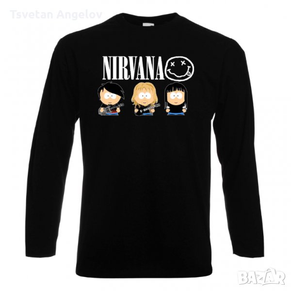 Разпродажба! Мъжка тениска NIRVANA 1, снимка 1