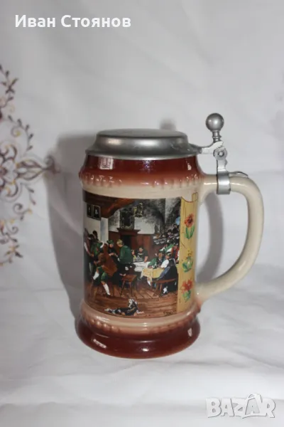 Лот от 4 ретро халби за бира, снимка 1