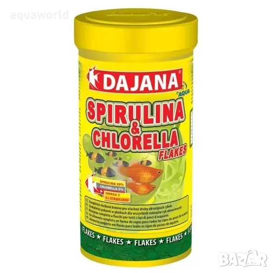 "ПРОМОЦИЯ" Храна за рибки Spirulina & Chlorella 1 кг, снимка 1