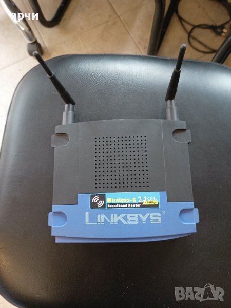  Безжичен рутер Linksys WRT54GL , снимка 1