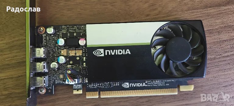 Видеокарта NVIDIA T400 2gb, снимка 1