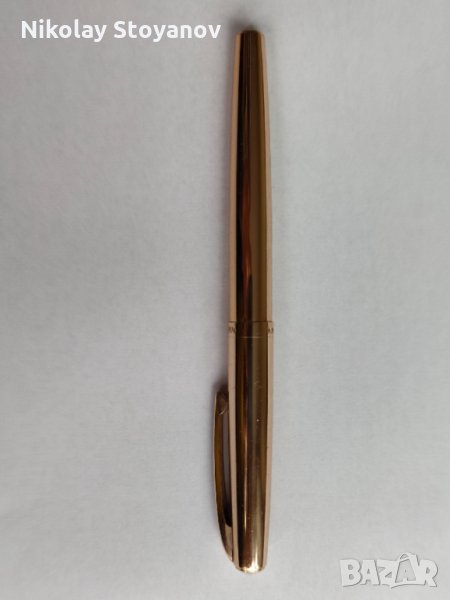 Позлатена луксозна писалка WING SUNG, снимка 1