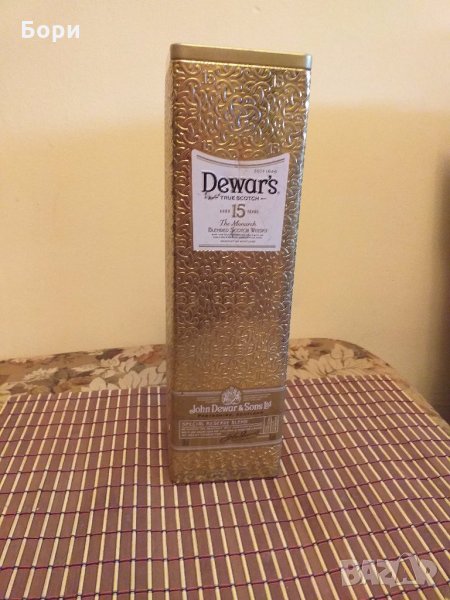 Dewar's метална кутия от уиски, снимка 1
