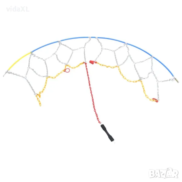 vidaXL Вериги за сняг за автомобили 2 бр 9 мм KN130(SKU:210606), снимка 1