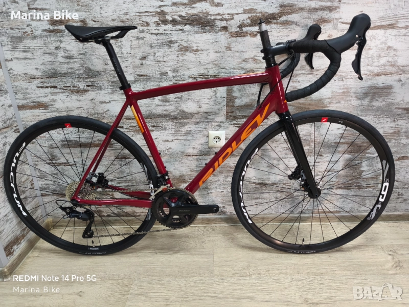 НОВ алуминиев шосеен велосипед Ridley Fenix SLA Disc 105 12 Fulcrum, снимка 1