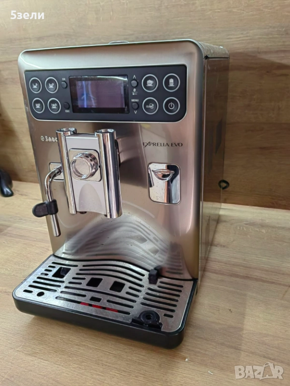 Saeco Exprelia  EVO - внос , с БГ меню и упътване за работа., снимка 1