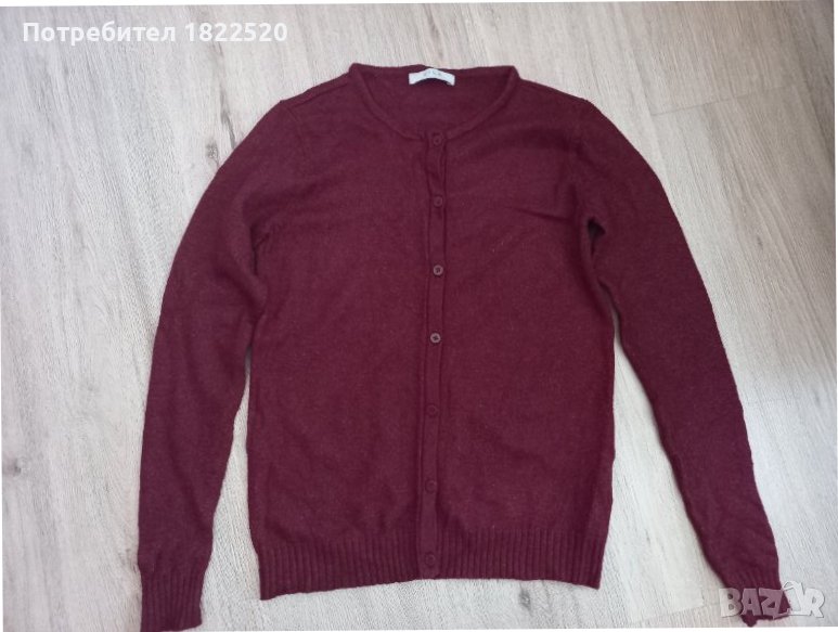 Жилетка в бордо Vila, снимка 1