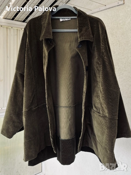 Кадифено яке овърсайз BELLA DONNA, снимка 1