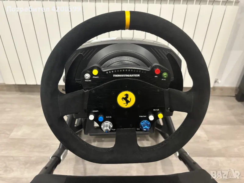 База и волан THRUSTMASTER TS-PC Racer Ferrari 488 Challenge Edition, снимка 1