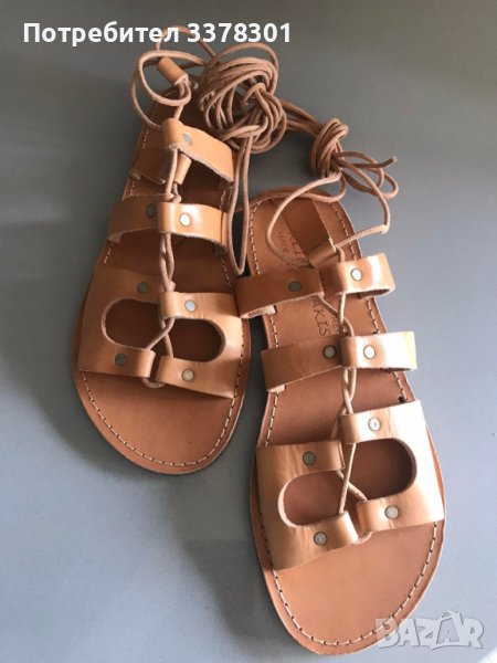 Сандали от естествена кожа Klimatsakis, снимка 1