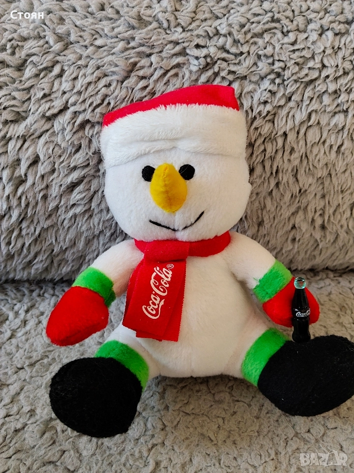 Рекламни плюшени играчки на Кока Кола, Милка и други, снимка 1