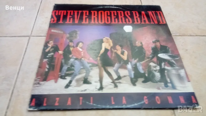 STEVE ROGERS BAND - грамофонна плоча Lp., снимка 1