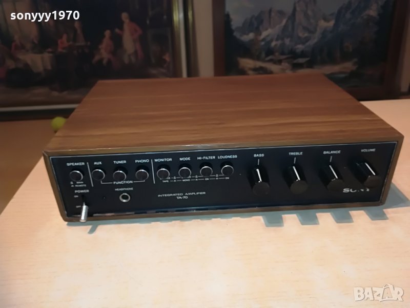 🛑SONY RETRO AMPLIFIER-MADE IN JAPAN, снимка 1