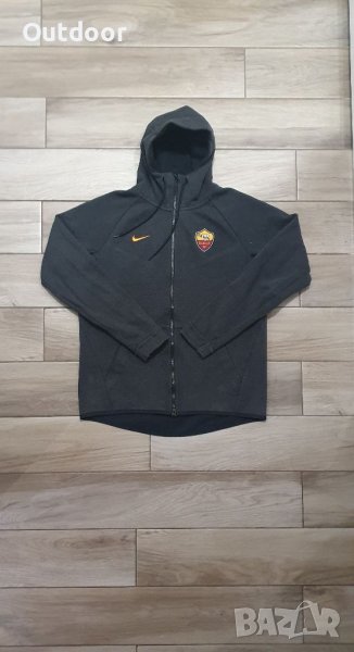 Мъжко горнище Nike AS Roma Tech Fleece, размер М, снимка 1