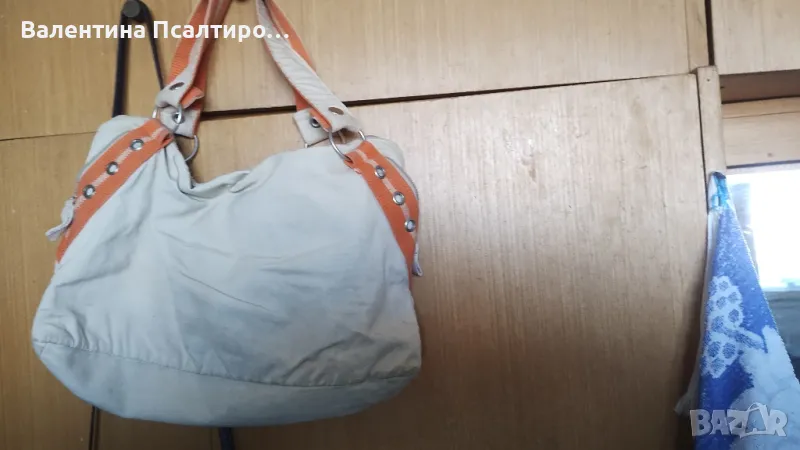 Чанта с две дръжки от плат, снимка 1