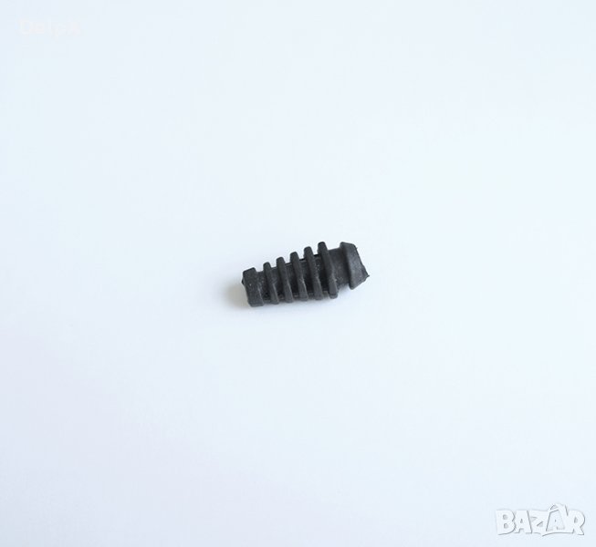 Гумиран щуцер KP1 за кабел черен 2,5x6mm, снимка 1