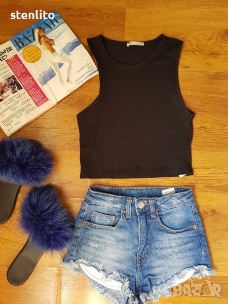 ZARA дамски топ размер М, снимка 1