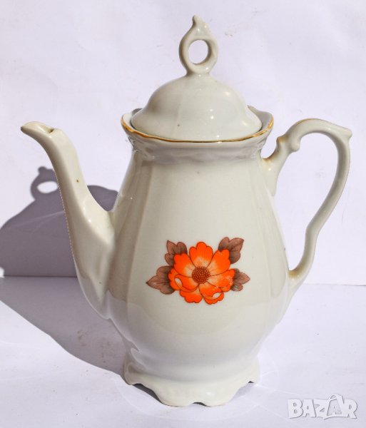  Стар български порцелан каничка латиера , снимка 1