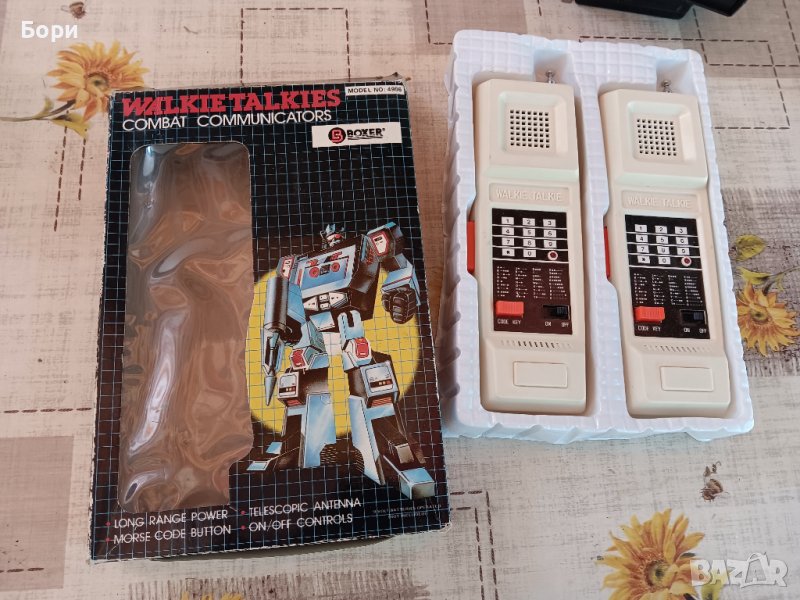 Уоки токи 1980г WALKIE TALKIES COMBAT COMMUNICATORS , снимка 1