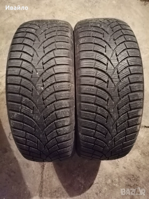 Продавам 2 броя зимни гуми 215.60.16 на 1 сезон дот 2020 Toyo , снимка 1