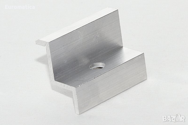 Крайна алуминиева планка за закрепване на соларни панели, снимка 1