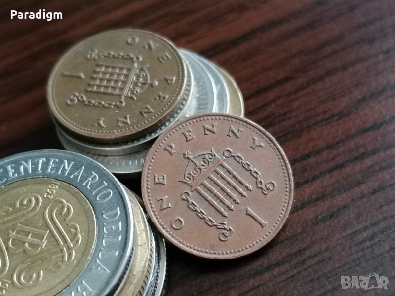 Монета - Великобритания - 1 пени | 1988г., снимка 1