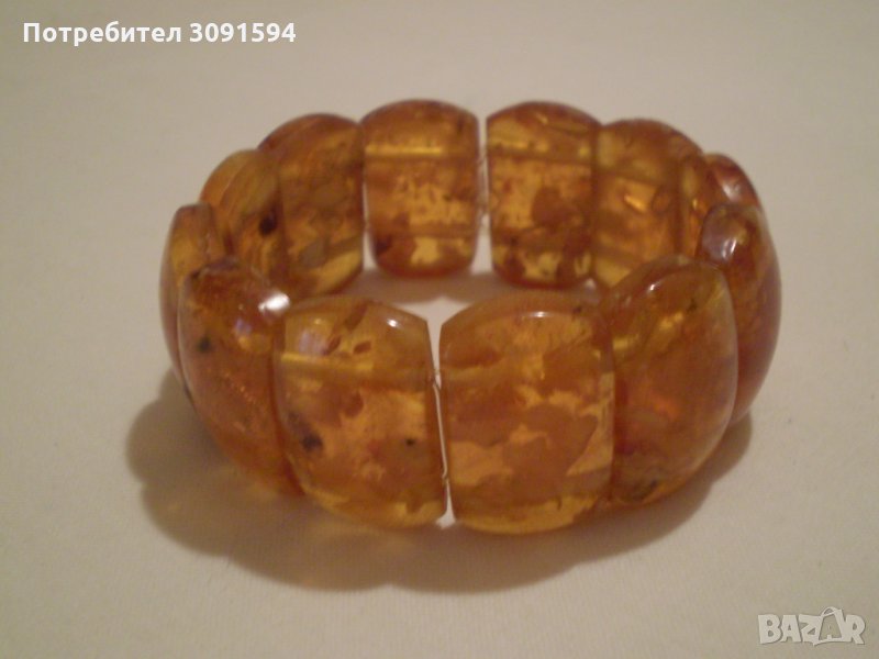 ГРИВНА РЕТРО СТИЛ КЕХЛИБАР, снимка 1