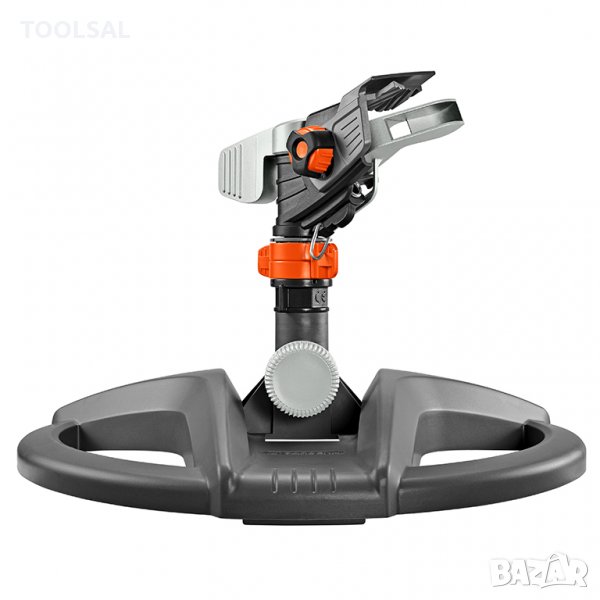 Разпръсквач Gardena за напояване кръгов секторен импулсен на стойка 490 м2, 1/2", 5/8", 3/4 ", Premi, снимка 1