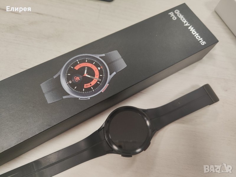 Samsung Galaxy Watch 5 Pro Black Titanium, снимка 1