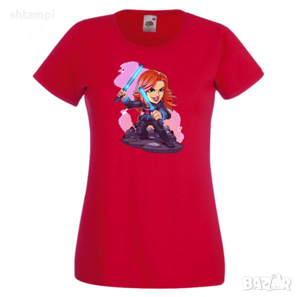 Дамска тениска Marvel Black Widow Игра,Изненада,Подарък,Геймър,, снимка 1
